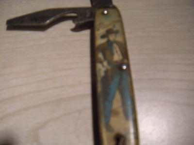 RARE ANTIQUE COWBOY RANGER MORSE CODE POCKET KNIFE LOOK -- Antique ...