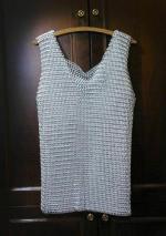 Medieval Sleeveless Chainmail Shirt Chain Mail Vest Armour Chainmaille vest vg